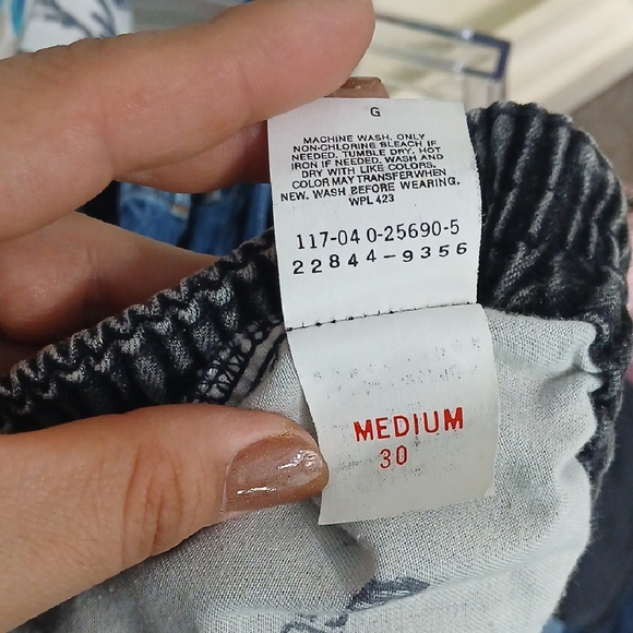 Vintage Levis Black Acid Wash Jeans - Picture 10 of 11